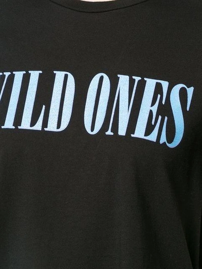 Shop Amiri Wild Ones T-shirt In Black