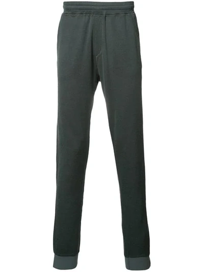 Shop Lanvin Elasticated Track Pants In Green
