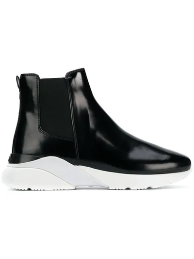 Shop Hogan Chelsea Boots Sneakers - Black