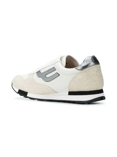 Shop Bally Galaxy Sneakers In Neutrals