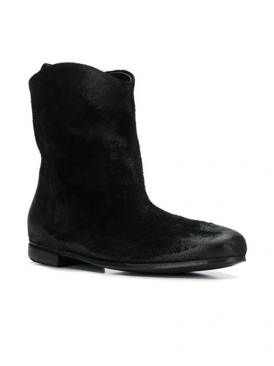 Shop Marsèll Smooth Ankle Boots In Black