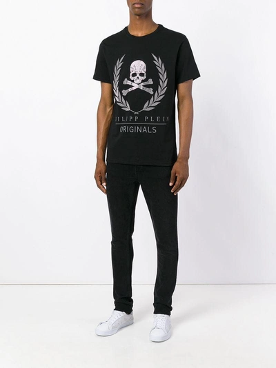 Shop Philipp Plein 'glare' T-shirt - Black