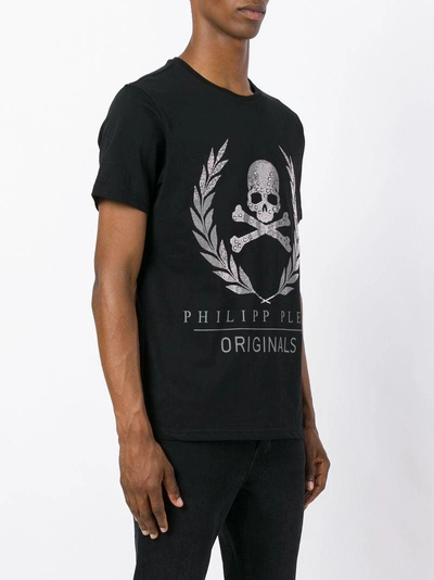 Shop Philipp Plein 'glare' T-shirt - Black