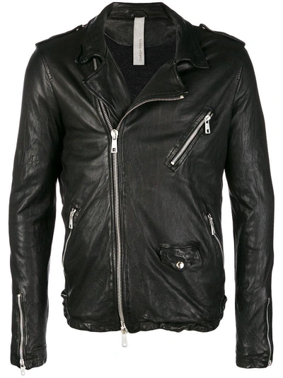 Shop Giorgio Brato Skinny Biker Jacket - Black