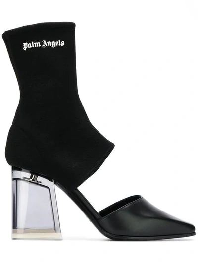 Shop Palm Angels Sock In Black