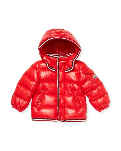 Shop Moncler Hooded Down Puffer Coat In Nocolor