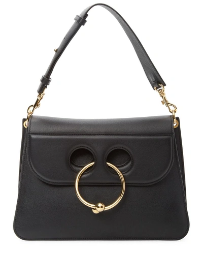 Shop Jw Anderson Medium Pierce Leather Shoulder Bag In Nocolor