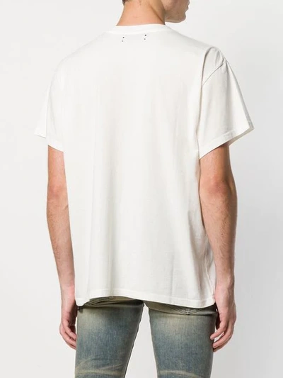 Shop Amiri Cobra Print T-shirt - White