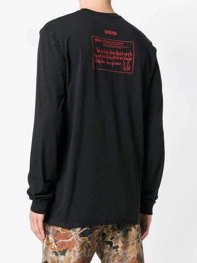 Shop Yang Li Rare And Alive Sweatshirt - Black