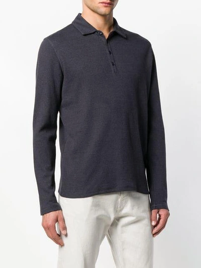 Shop Majestic Filatures Polo Sweater - Blue