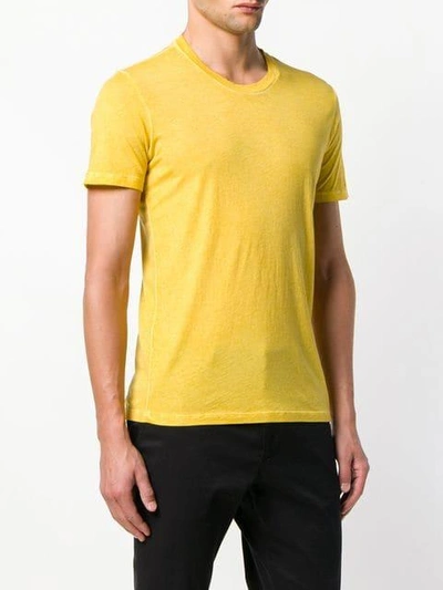 Shop Majestic Filatures Crewneck T-shirt - Yellow