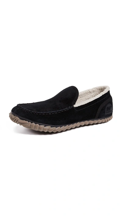 Shop Sorel Dude Moccasins In Black