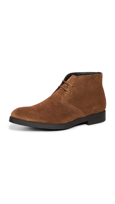 Shop To Boot New York Boston 2 Eye Chukka Boots In Brown