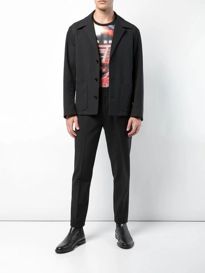 BALMAIN BALMAIN BRING ON THE NIGHT T-SHIRT - BLACK 