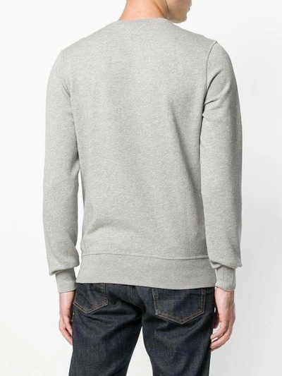 Shop Hydrogen Logo Print Sweatshirt - Grey