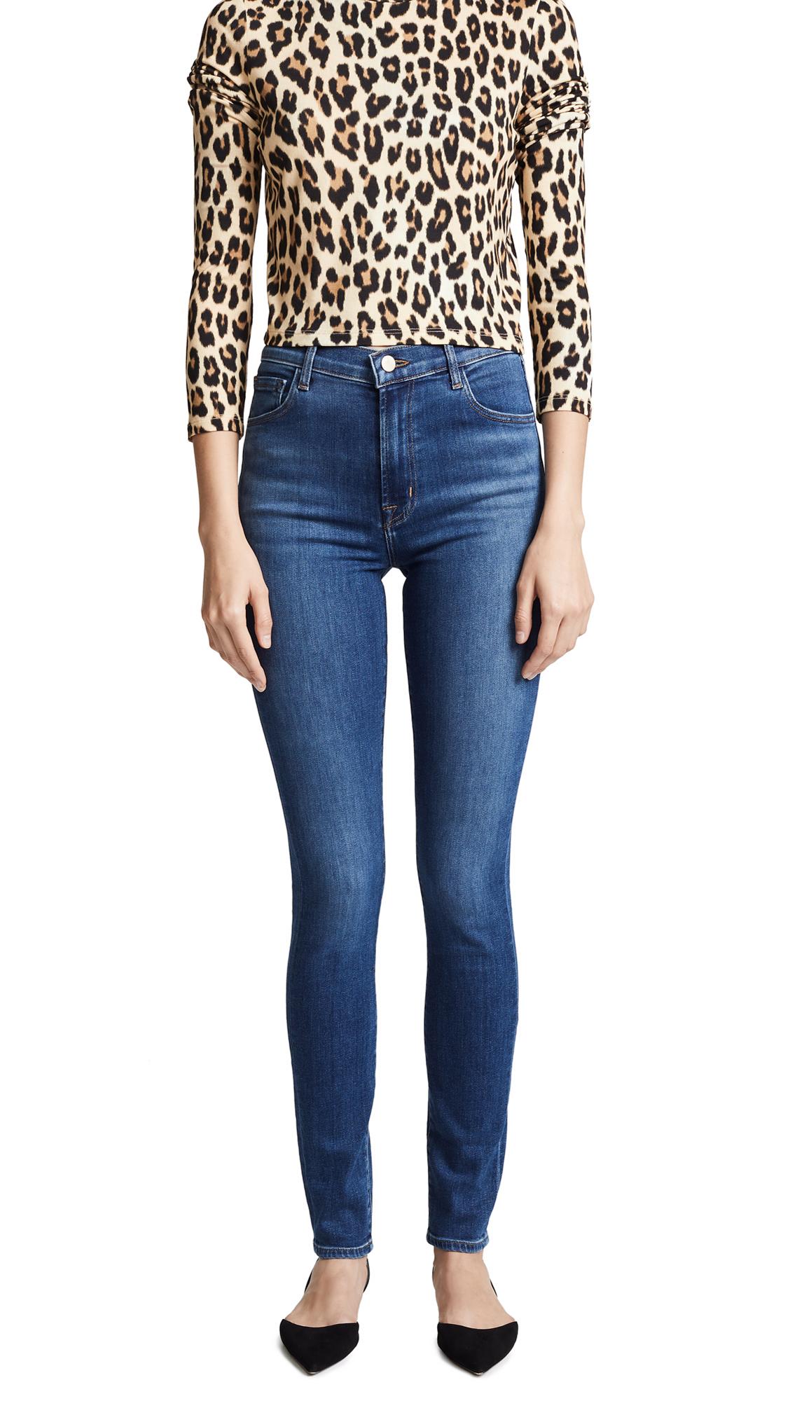 carolina super high rise skinny jeans