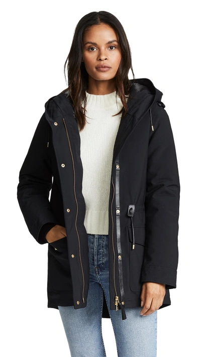 Shop Mackage Alaia Parka In Black