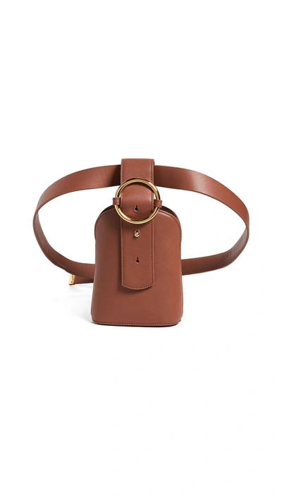 Shop Parisa Wang X Zanita Addicted Belt Bag In Brown