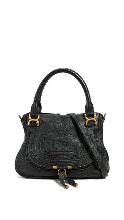 Shop Chloe Medium Marcie Bag In Black