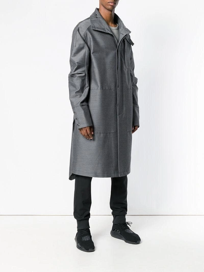 Shop Lost & Found Ria Dunn Oversized Long Coat - Grey