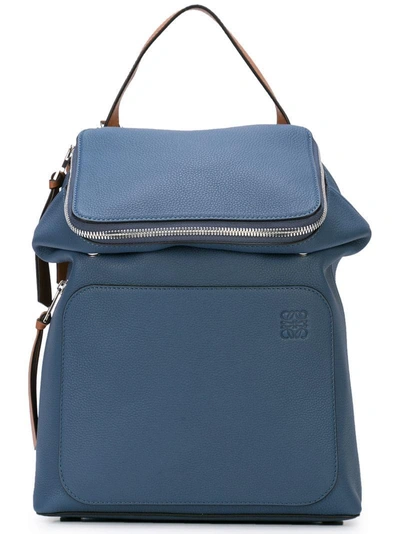 Shop Loewe Goya Backpack - Blue