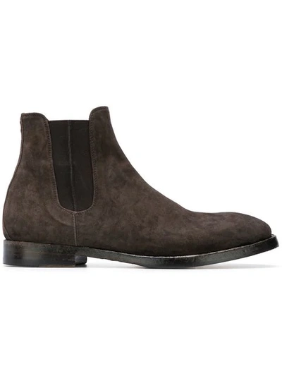 Shop Silvano Sassetti Ankle Boots - Brown