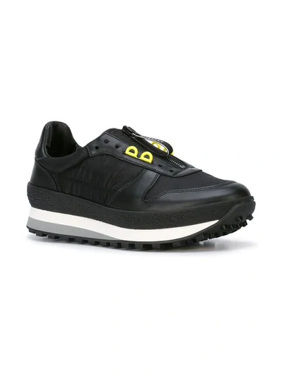Shop Givenchy Runner Sneakers In Black