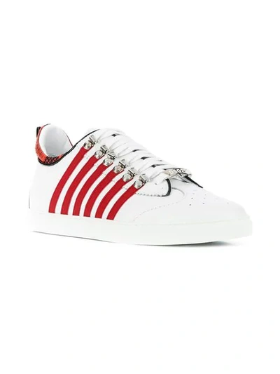 Shop Dsquared2 Runner Sneakers - White
