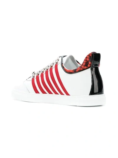 Shop Dsquared2 Runner Sneakers - White