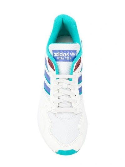 Shop Adidas Originals Ultra Tech Sneakers In White