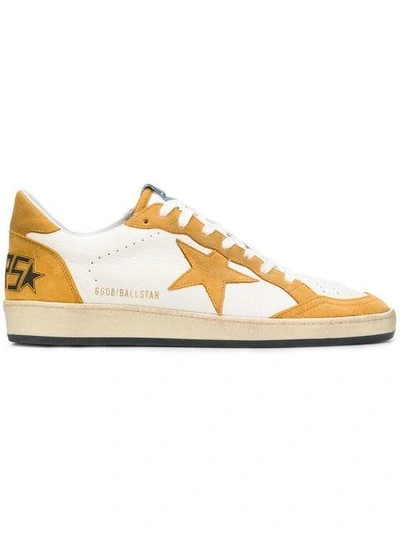 Shop Golden Goose Deluxe Brand Ball Star Sneakers - Yellow
