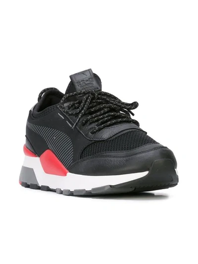 Shop Puma Colour Blocked Sneakers - Black