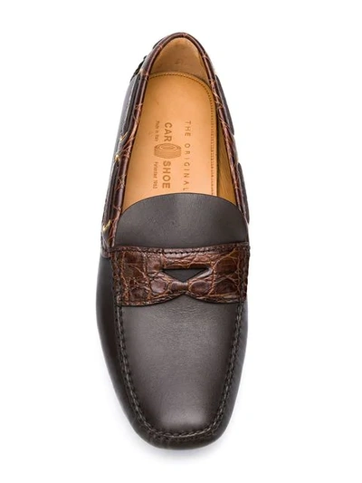 Shop Car Shoe Penny Loafers - Brown