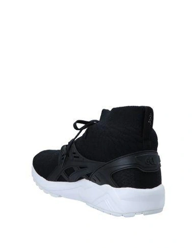 Shop Asics Man Sneakers Black Size 8.5 Textile Fibers, Rubber