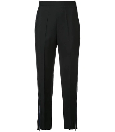 Shop Givenchy Black High Waist Tailored Trousers
