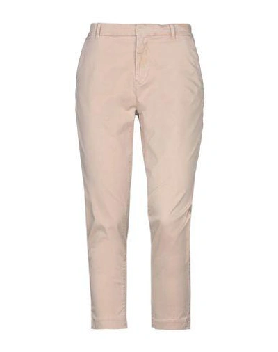 Shop Tommy Jeans Casual Pants In Dove Grey