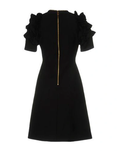 Shop Gucci Short Dress In Black