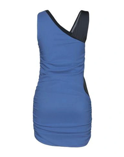 Shop Marta Martino Short Dresses In Blue