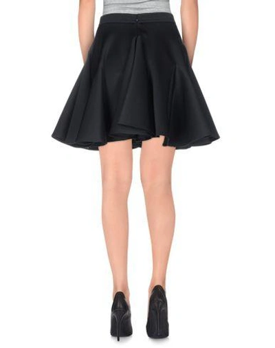 Shop Francesco Scognamiglio Knee Length Skirt In Black