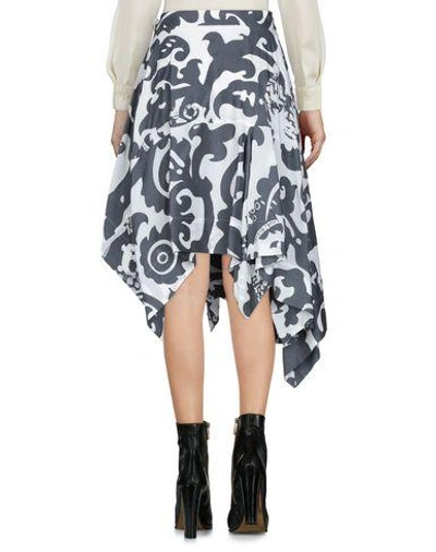 Shop Vivienne Westwood Mini Skirt In Lead