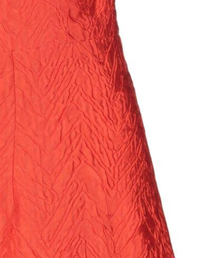 Shop Marni 3/4 Length Skirts In Red