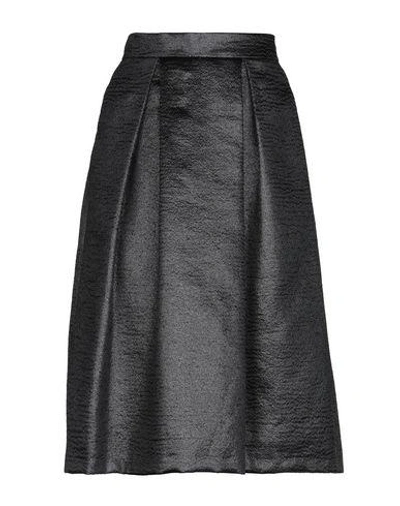 Shop Emporio Armani Mini Skirts In Black