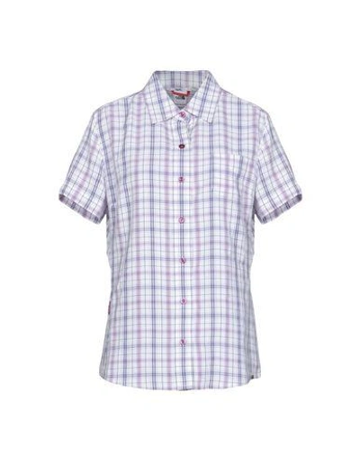 Shop The North Face Checked Shirt In Mauve
