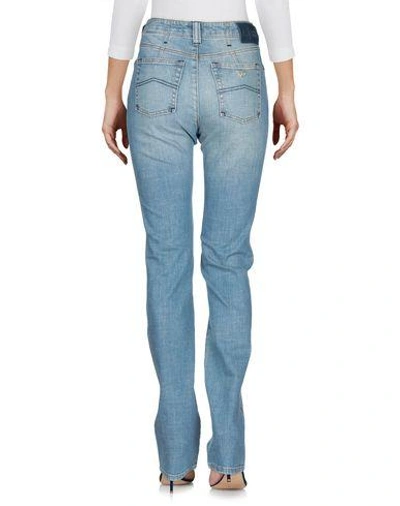 Shop Armani Jeans Denim Pants In Blue