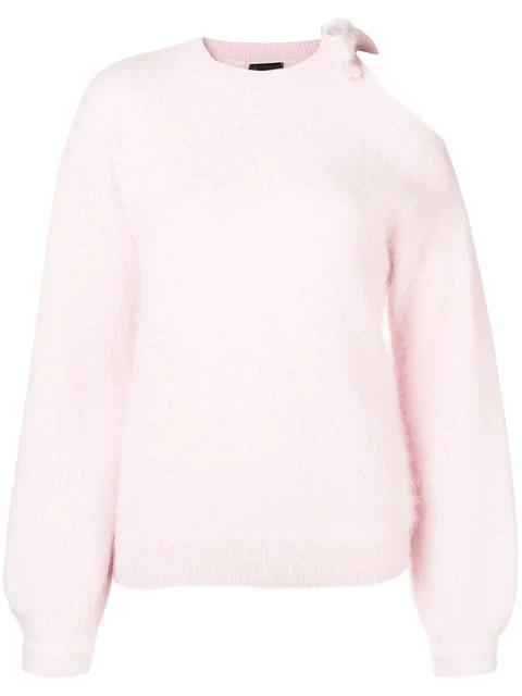 pink armani jumper