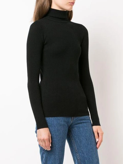 Shop Alexandra Golovanoff Turtleneck Sweater - Black