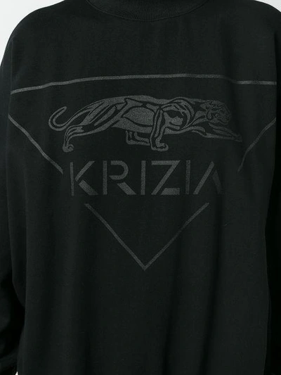 Shop Krizia Front Logo Sweatshirt