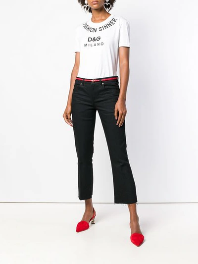 Shop Dolce & Gabbana Fashion Sinner T-shirt