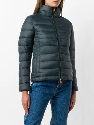 Shop Save The Duck Padded Jacket - Grey