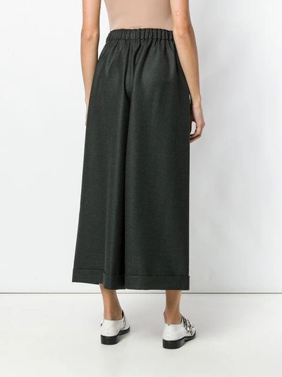 Shop Daniela Gregis Wide Leg Trousers - Green